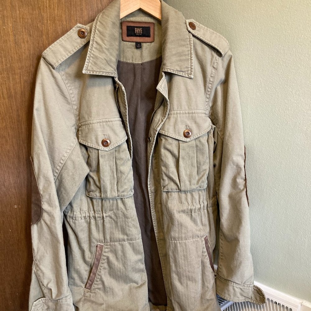 Frye Field Jacket Tan Medium